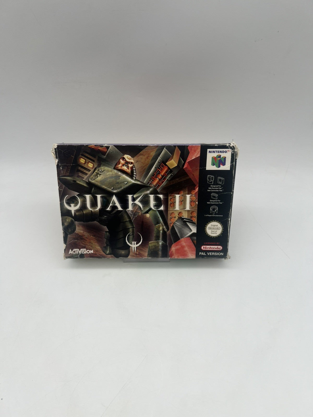 Quake 2 Nintendo 64 - N64 - Leerkarton - OVP + Anleitung - Ohne Spiel