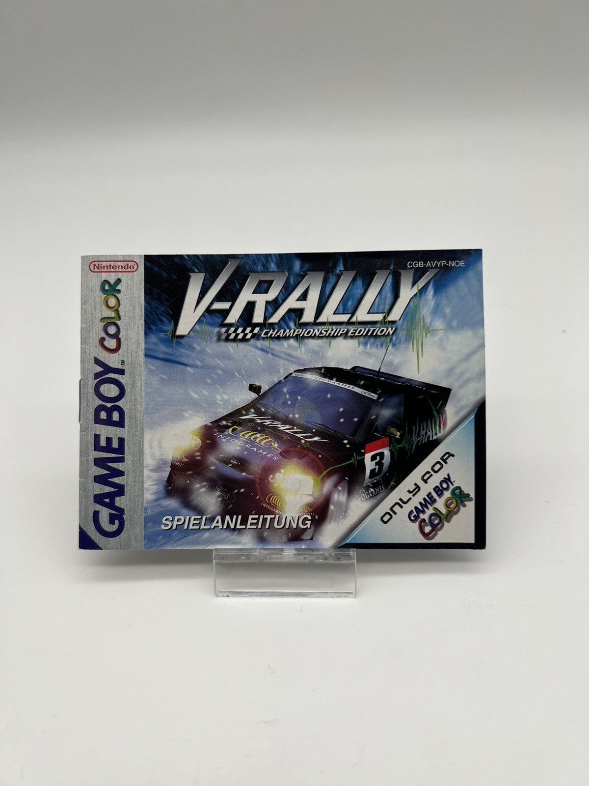 V-Rally - Nintendo Gameboy Color - Nur Anleitung