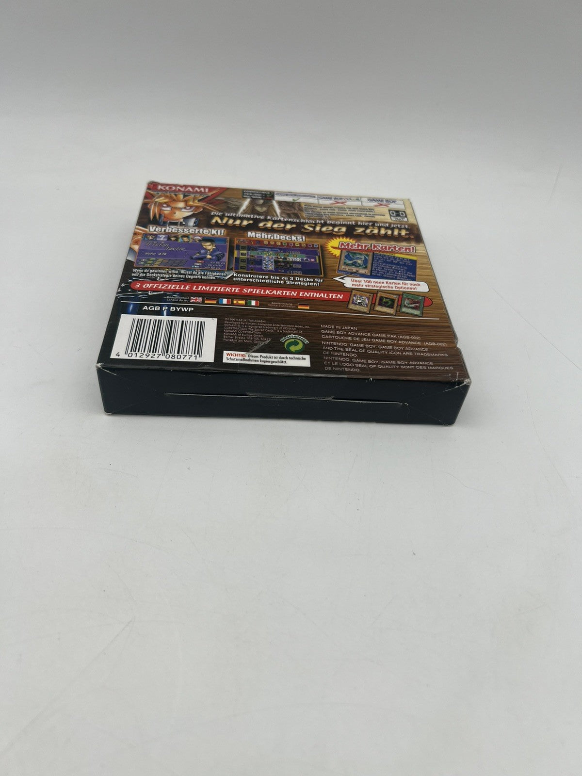Yu-Gi-Oh World Championship Tournament 2004 Nintendo GameBoy Advance Leerkarton