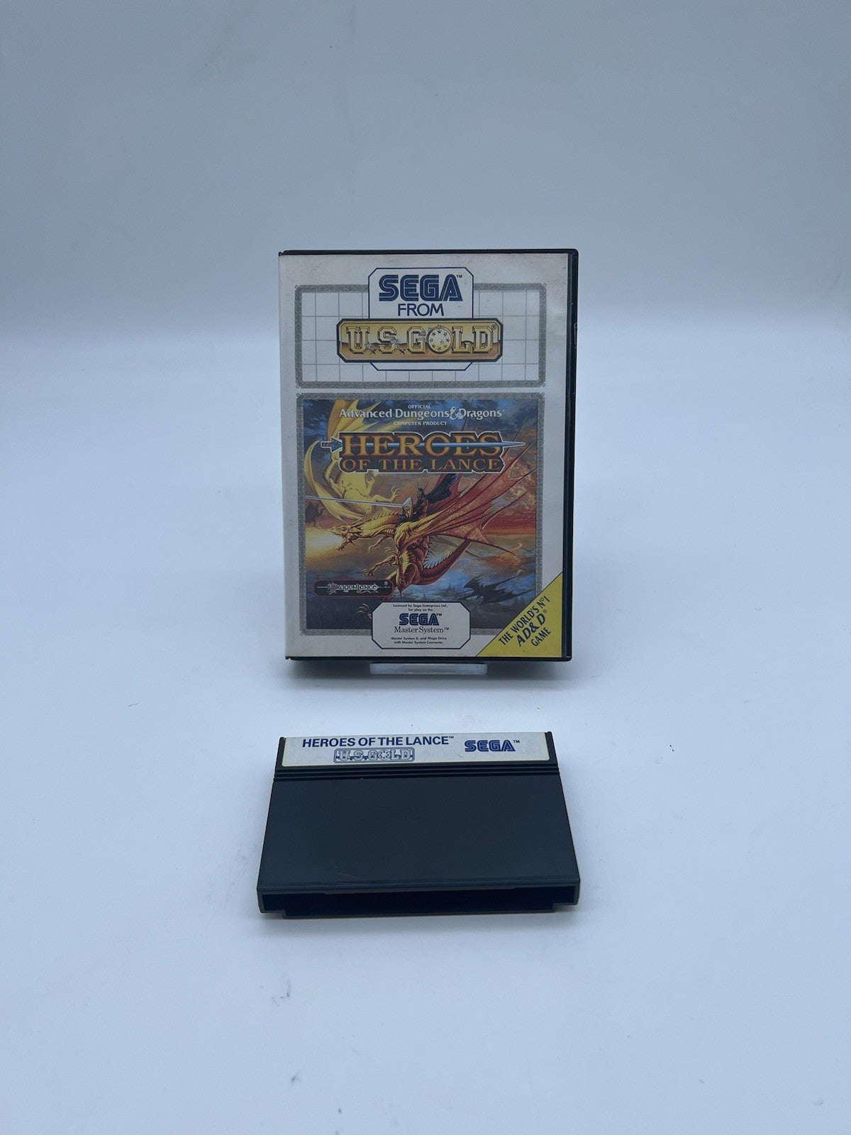 Heroes of The Lance - Sega Master System - Original