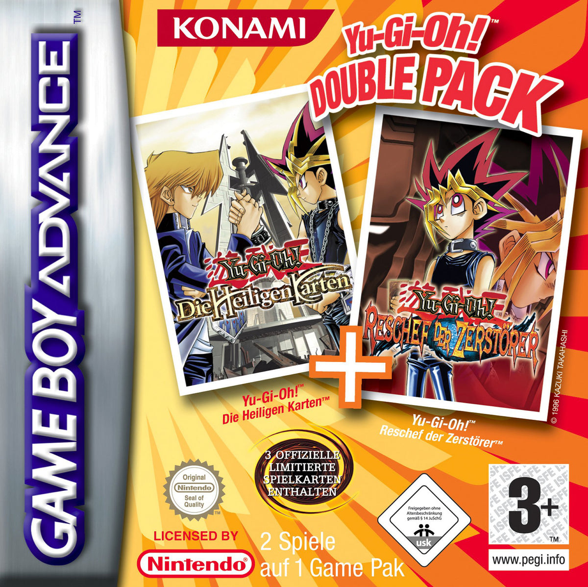 Yu-Gi-Oh! Double Pack - Nintendo GameBoy Advance - GBA - NEU & Sealed