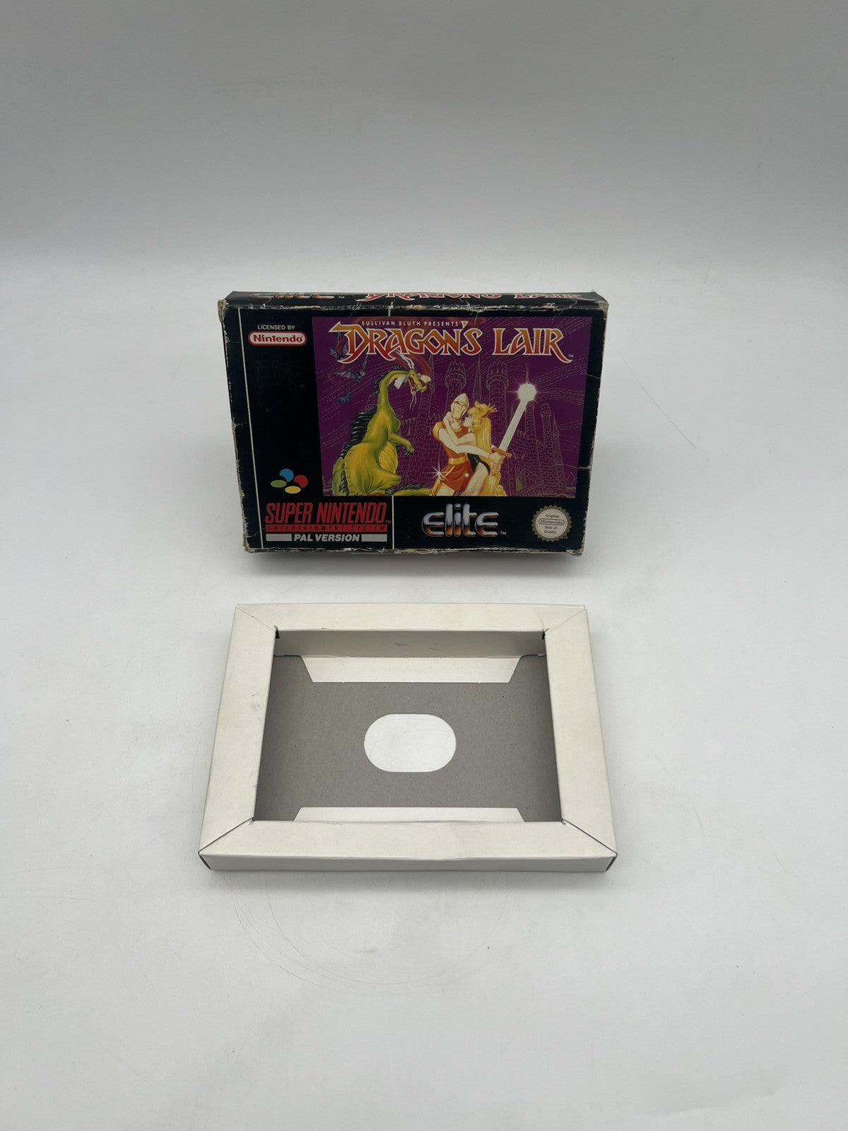 Dragon's Lair - Super Nintendo - SNES - Leerkarton- Nur OVP - Ohne Spiel