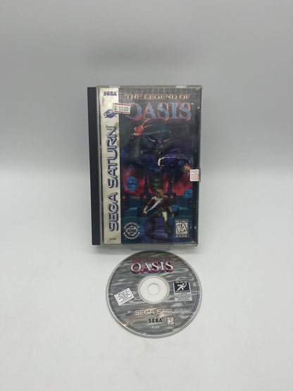 The Legend Of Oasis Sega Saturn - OVP Beschädigt + Anleitung Beschädigt NTSC-U/C