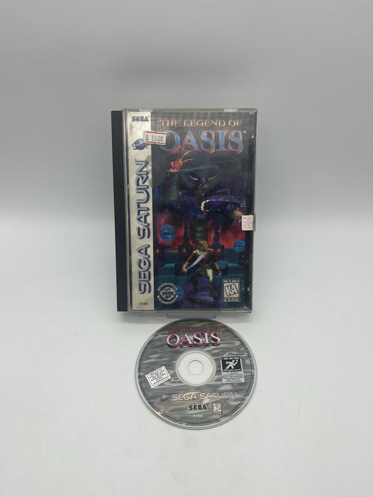 The Legend Of Oasis Sega Saturn - OVP Beschädigt + Anleitung Beschädigt NTSC-U/C
