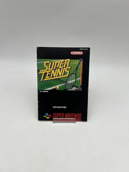 Super Tennis - Super Nintendo - SNES - nur Anleitung