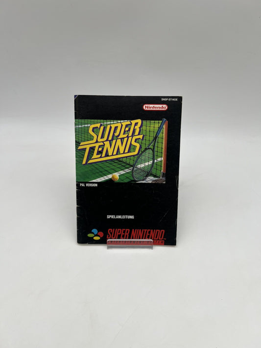Super Tennis - Super Nintendo - SNES - nur Anleitung