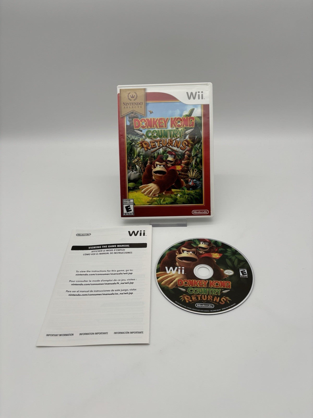 Donkey Kong Country Returns (Nintendo Wii) - NTSC-U/C - USA