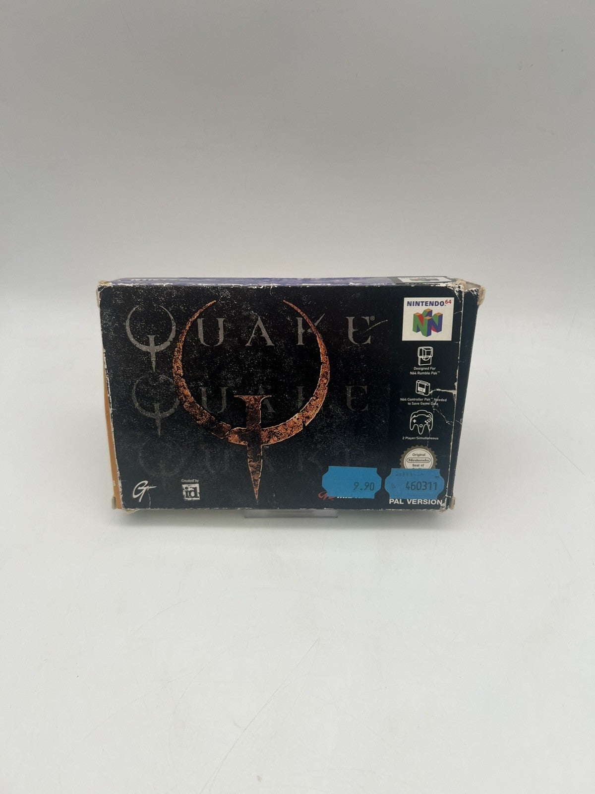 Quake - Nintendo 64 - N64 - Leerkarton - NUR OVP + Anleitung - Ohne Spiel