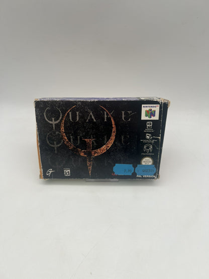 Quake - Nintendo 64 - N64 - Leerkarton - NUR OVP + Anleitung - Ohne Spiel