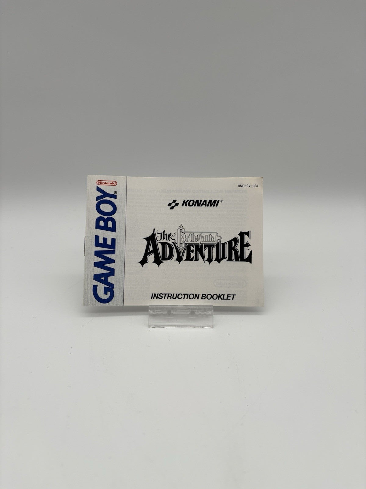 The Castlevania Adventure - Nintendo Gameboy Classic - USA - Nur Anleitung