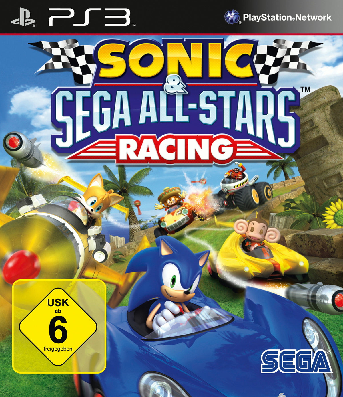 Sonic & Sega All-Stars Racing - Collectors Edition - Sony PlayStation 3 PS3 OVP