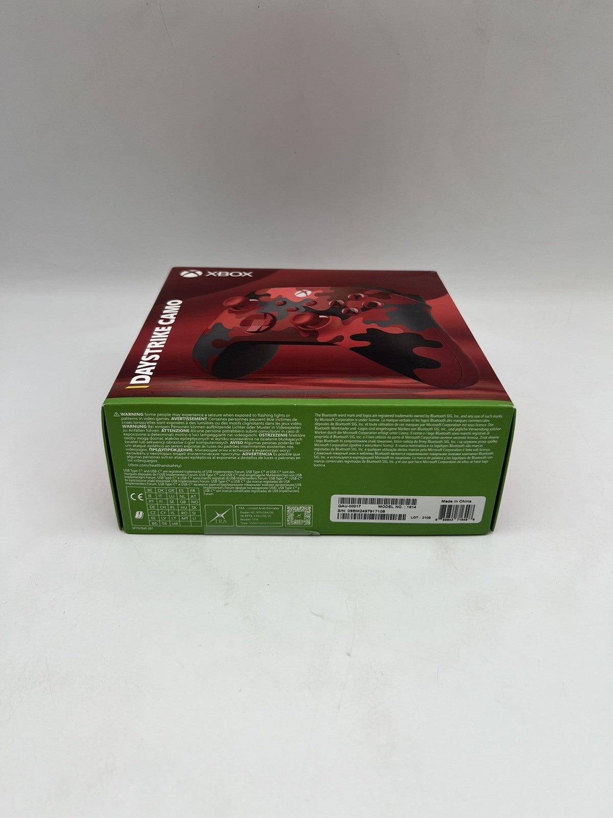 Microsoft Xbox Original Wireless Controller Daystrike Camo - NEU & Sealed - OVP