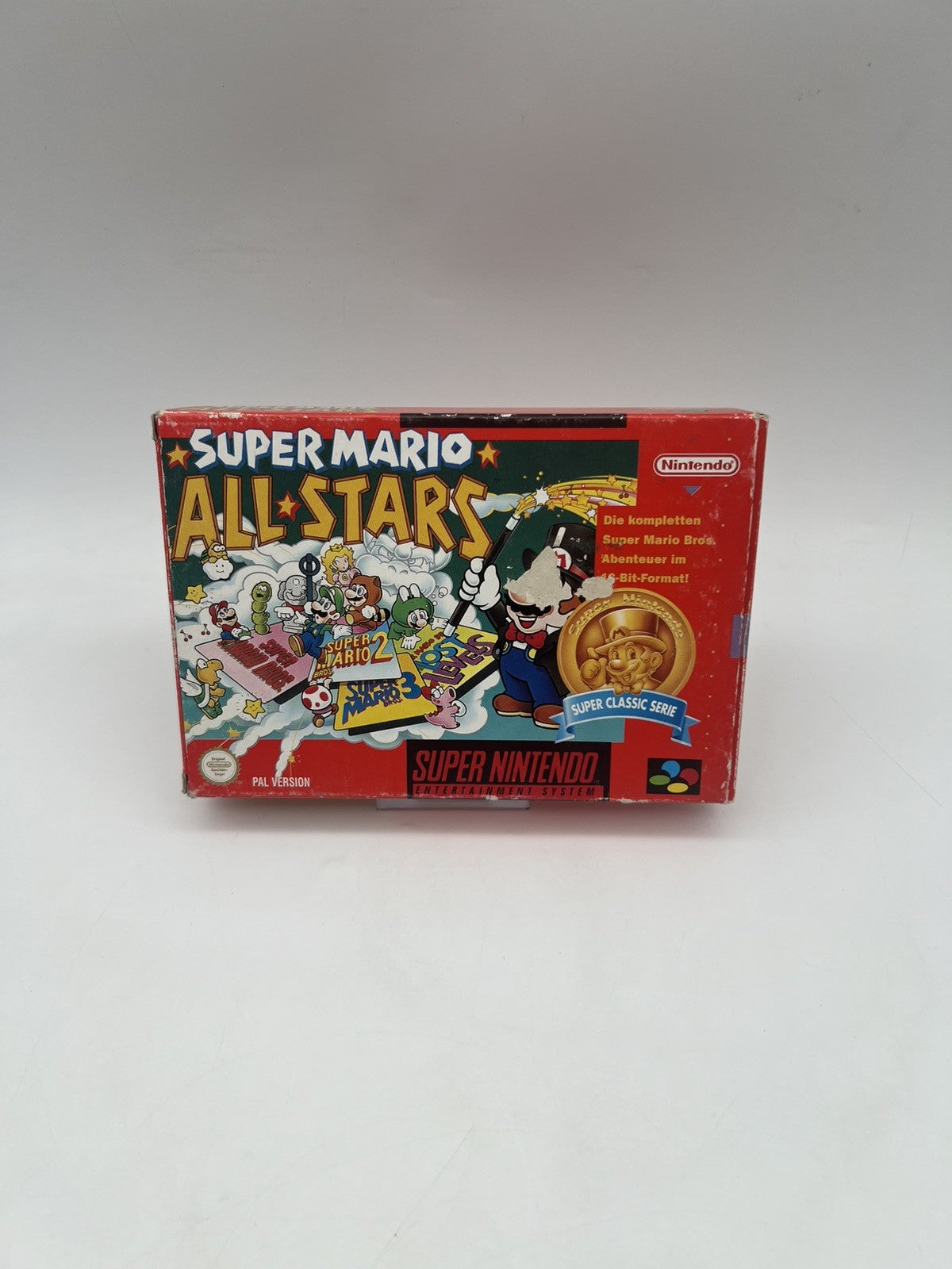 Super Mario All Stars - Super Nintendo - SNES - Leerkarton - Nur OVP + Anleitung