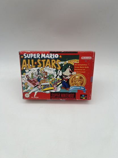 Super Mario All Stars - Super Nintendo - SNES - Leerkarton - Nur OVP + Anleitung