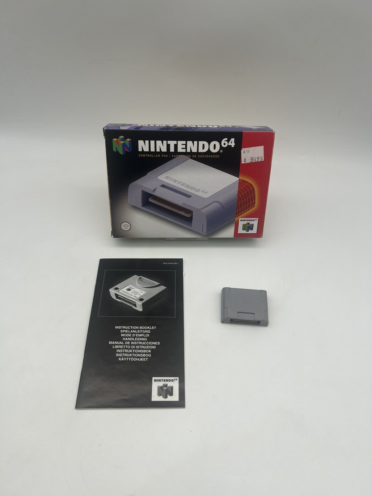 Controller Pak - Nintendo 64 - N64 - OVP + Anleitung