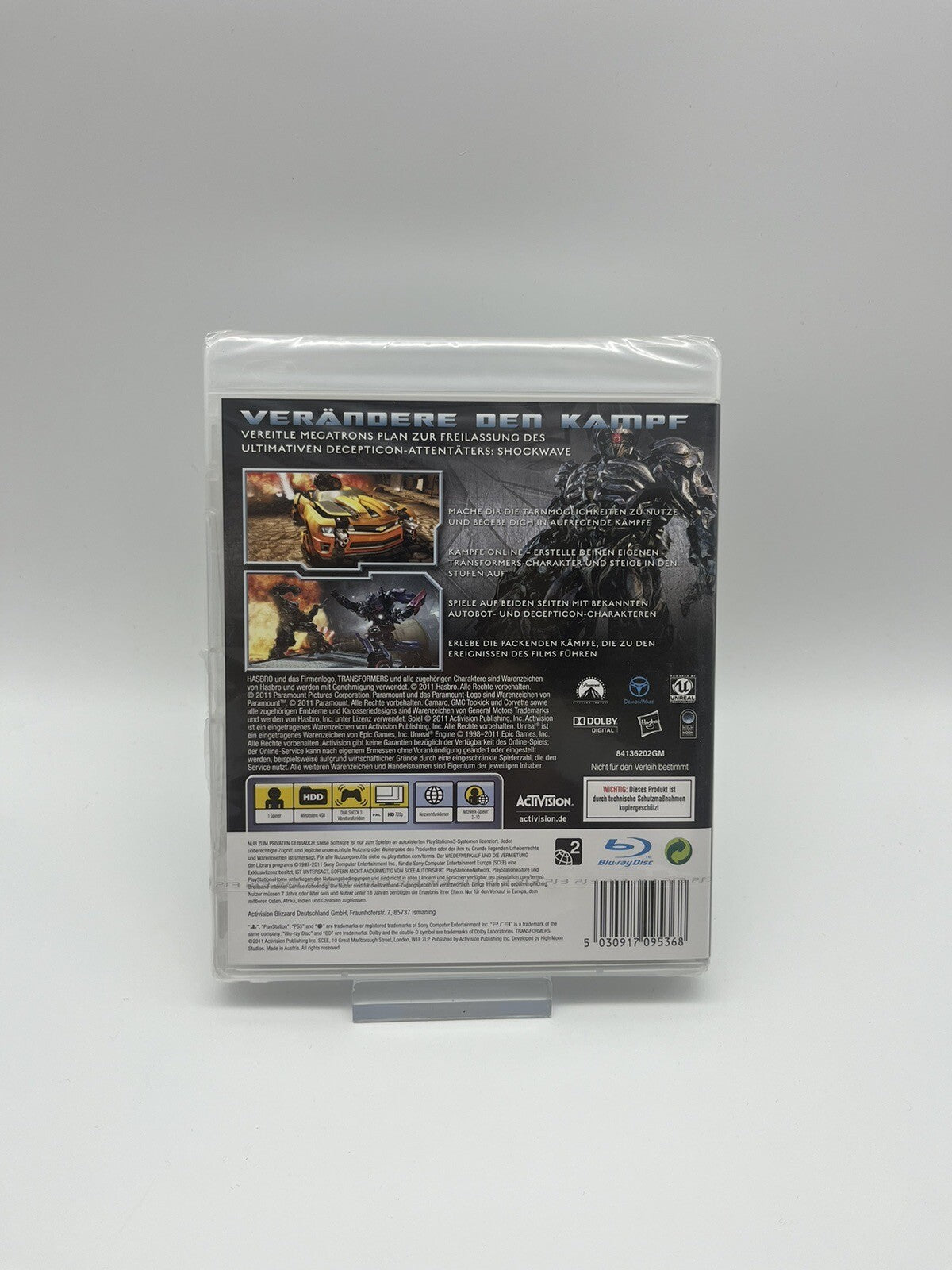 Transformers 3 (Sony PlayStation 3, 2011) - PS3 - NEU - Sealed