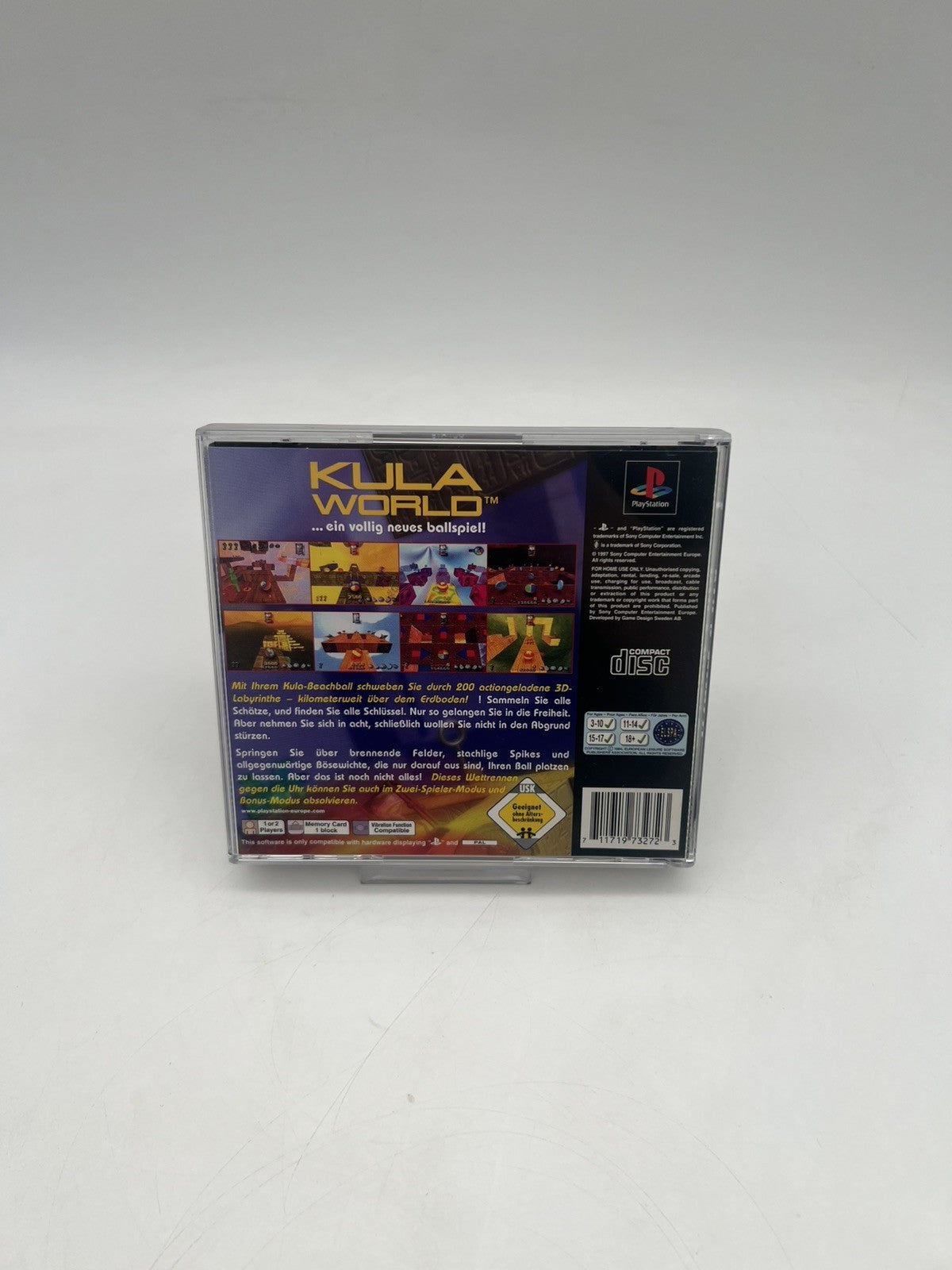 Kula World - Sony PlayStation 1 - PS1 - OVP + Anleitung