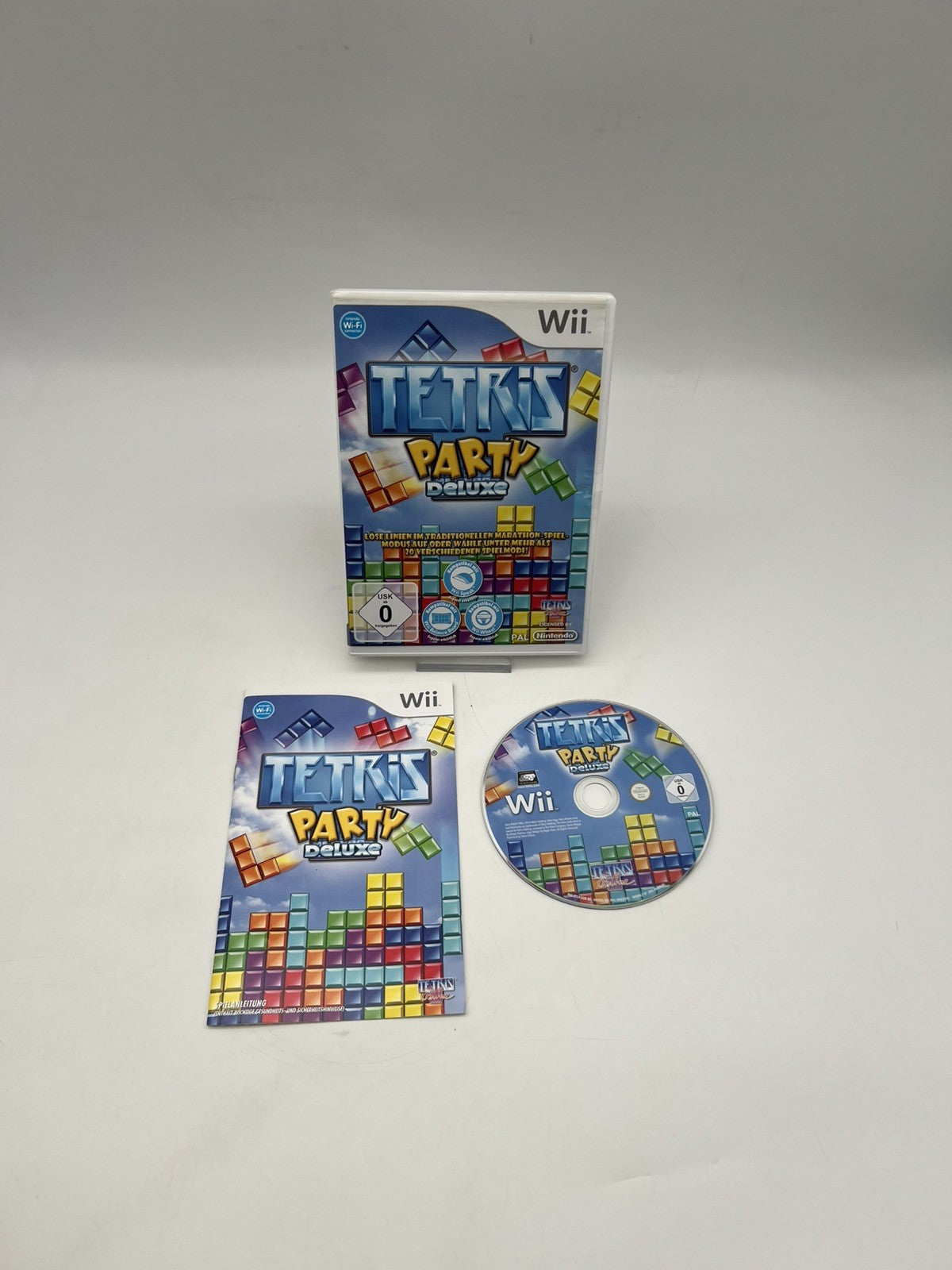 Tetris Party Deluxe - Nintendo Wii - OVP + Anleitung