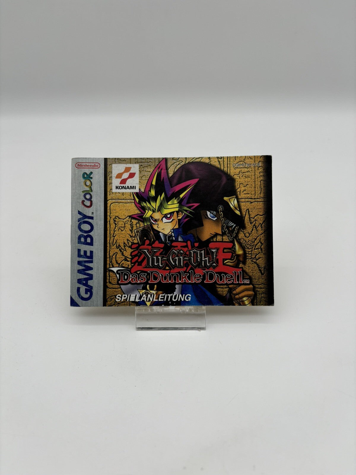 Yu-Gi-Oh! das Dunkle Duell - Nintendo GameBoy Color - Nur Anleitung - Original