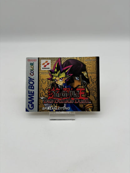 Yu-Gi-Oh! das Dunkle Duell - Nintendo GameBoy Color - Nur Anleitung - Original