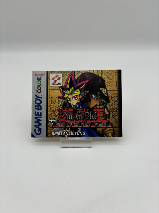 Yu-Gi-Oh! das Dunkle Duell - Nintendo GameBoy Color - Nur Anleitung - Original