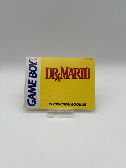 Dr. Mario - Nintendo Gameboy Classic - USA - Nur Anleitung