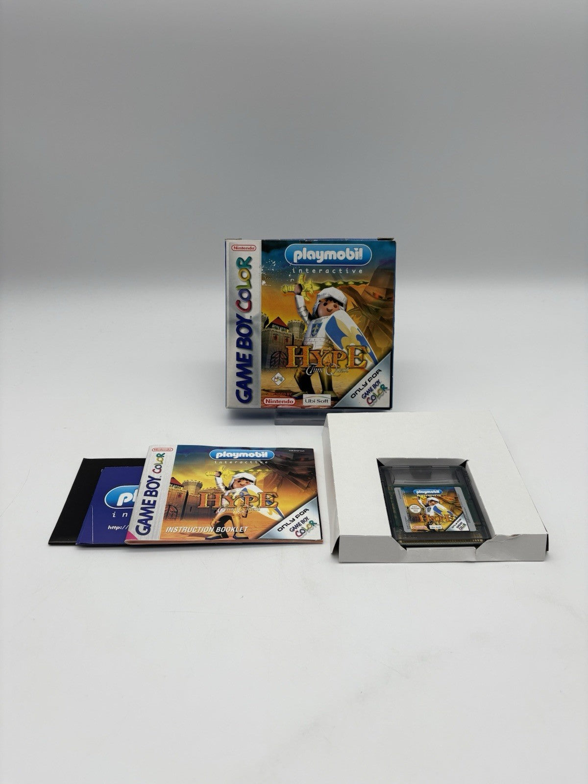 Playmobil: Hype - The Time Quest (Nintendo GameBoy Color) - OVP + Anleitung