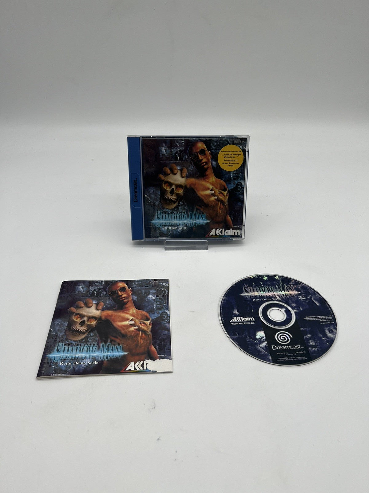 Shadow Man - Sega Dreamcast - OVP + Anleitung