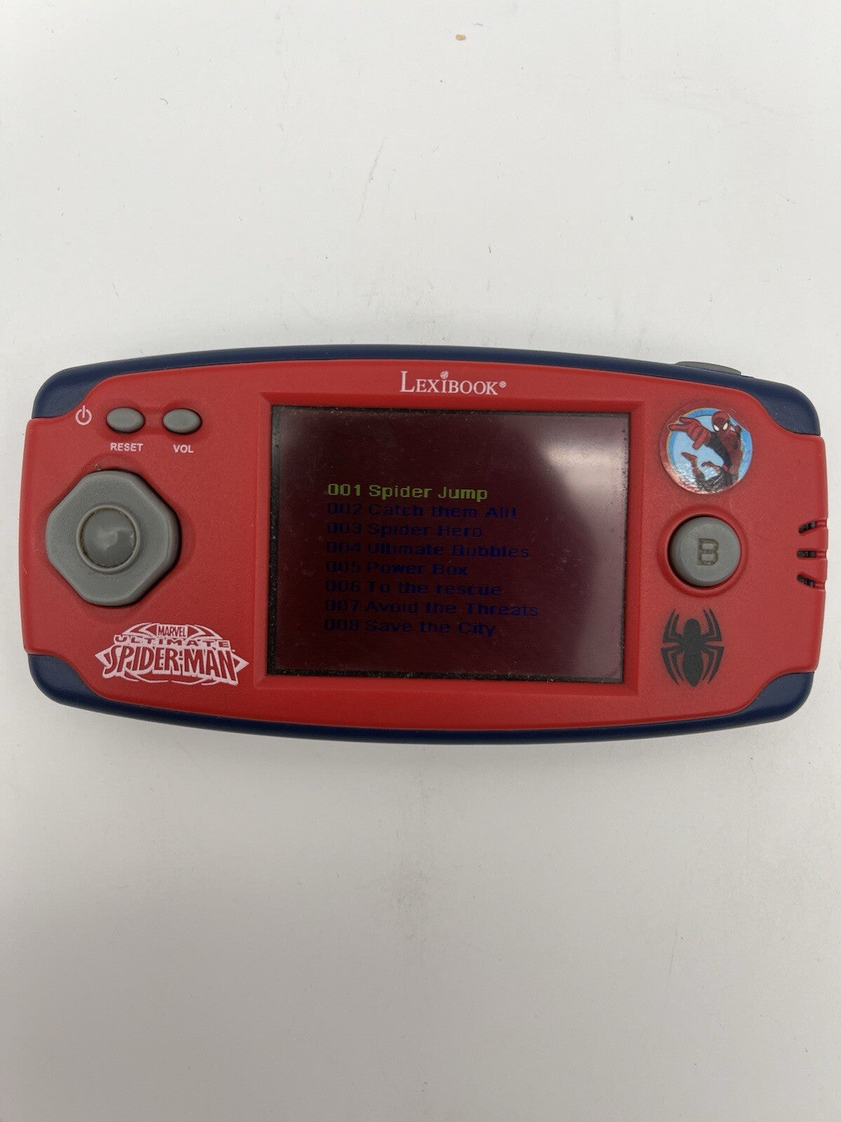 Lexibook JL2365SP Disney Spider-Man Arcade Tragbare Handheld-Konsole
