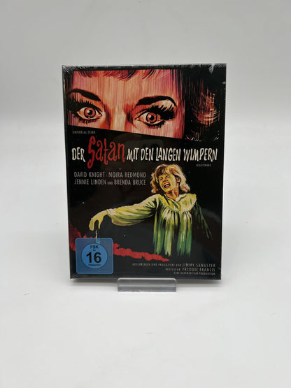 DER SATAN MIT DEN LANGEN WIMPERN - Blu-ray - Mediabook - Neu & Sealed - Cover A
