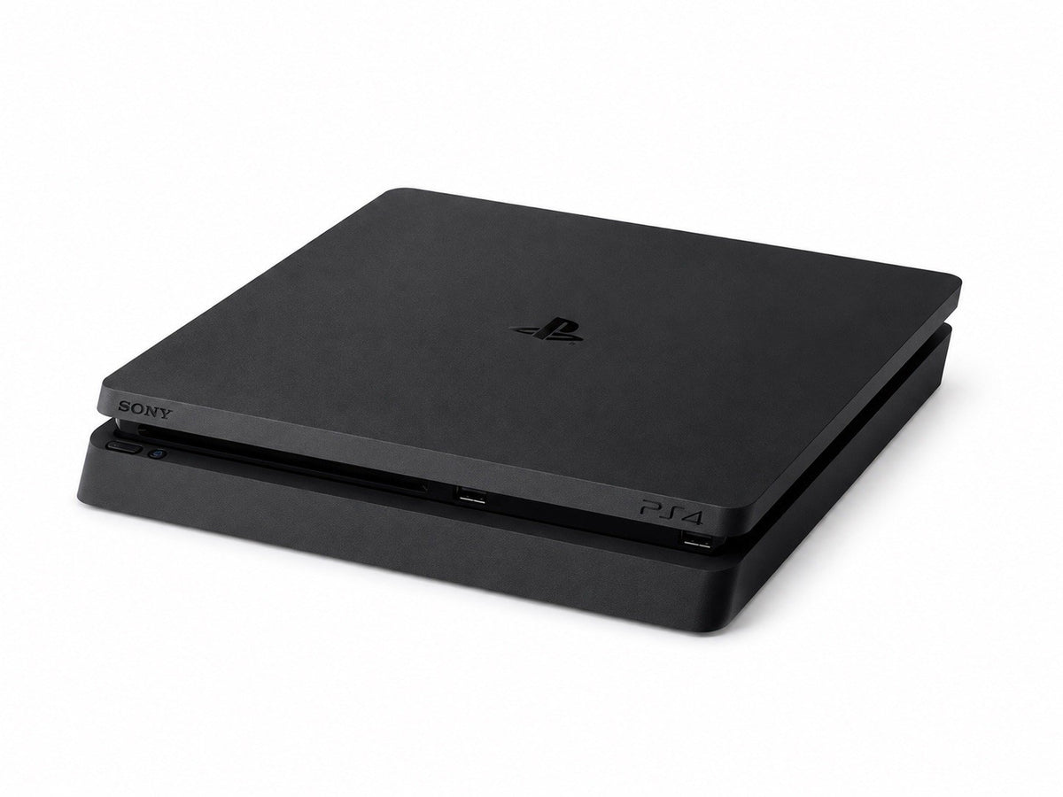 Sony Playstation 4 PS4 Slim Konsole Spielekonsole Schwarz - Nur Konsole
