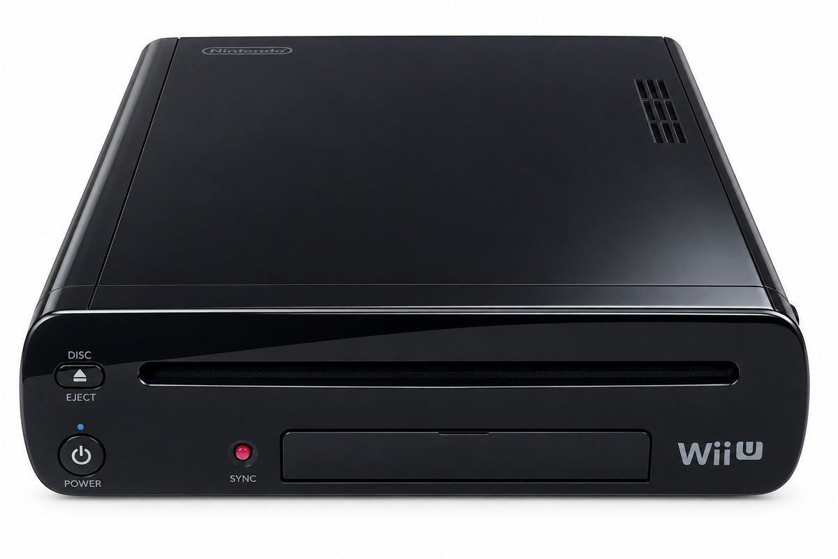 Nintendo Wii U Konsole schwarz - DEFEKT - Bastler - WUP-101 - Nur Konsole
