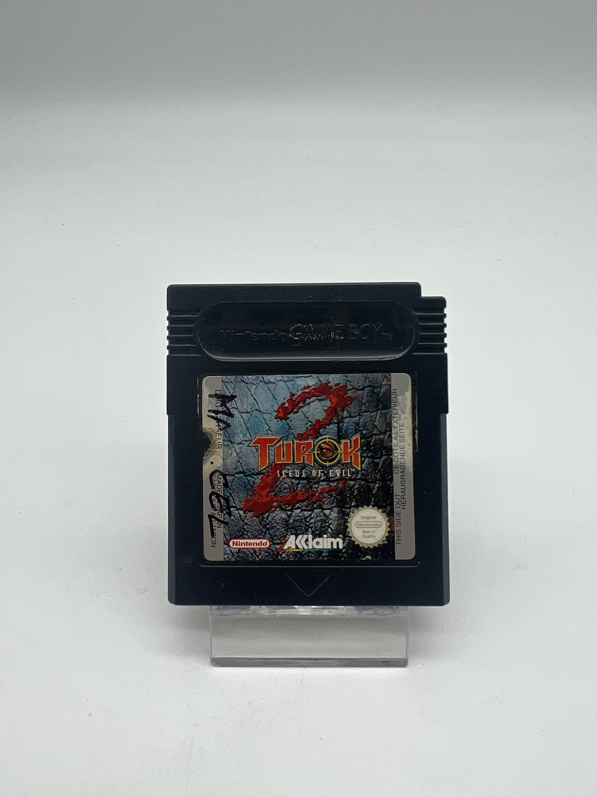 Turok 2 Seeds Of Evil - Nintendo Gameboy Color - OVP + Anleitung