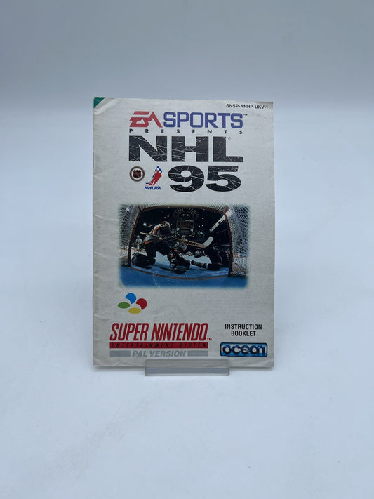 NHL 95 - Super Nintendo - SNES - Nur Anleitung