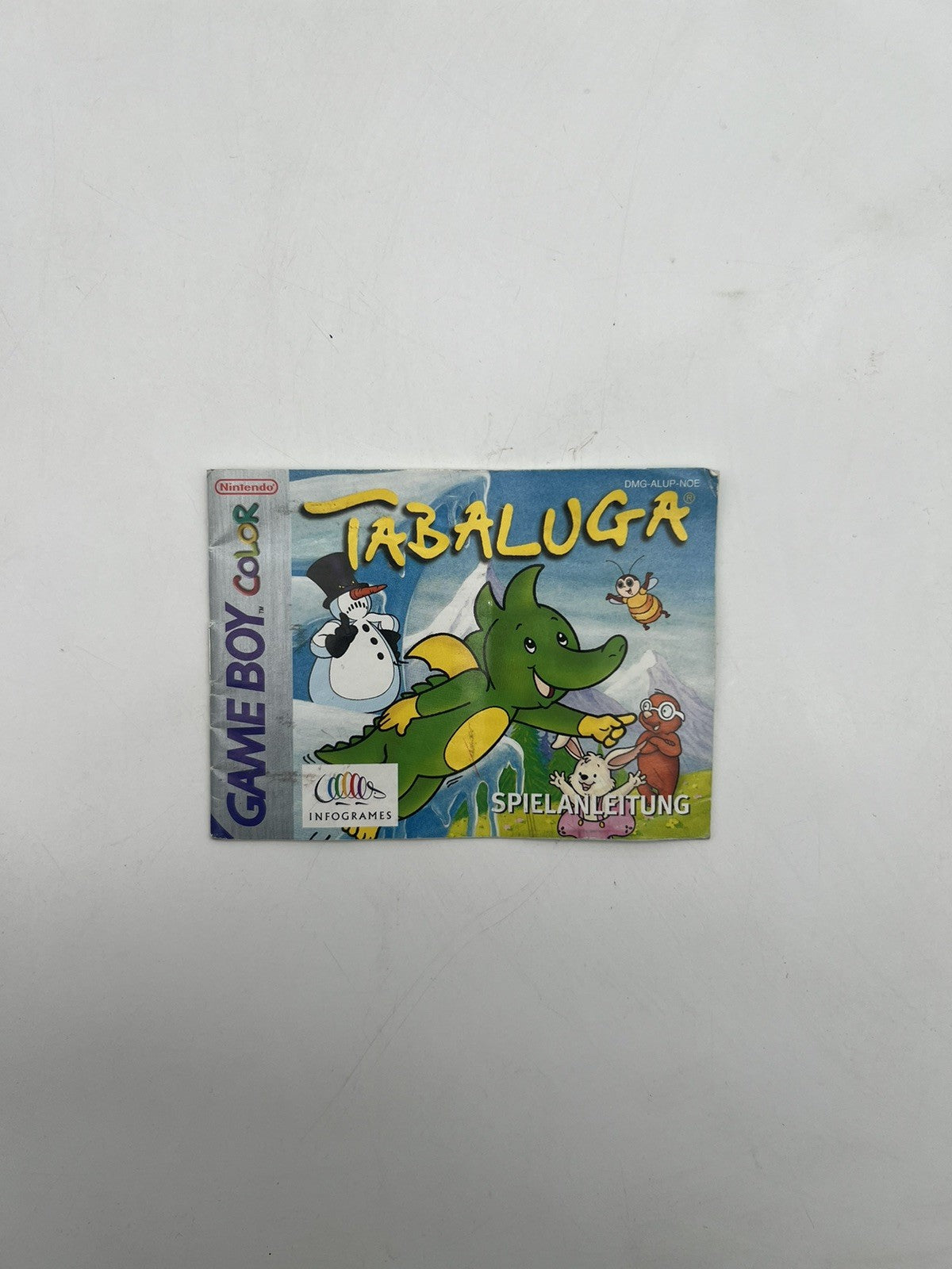 Tabaluga - Nintendo Gameboy Color - Nur Anleitung - Original