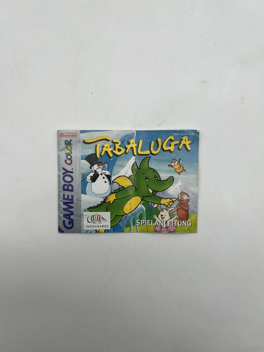 Tabaluga - Nintendo Gameboy Color - Nur Anleitung - Original