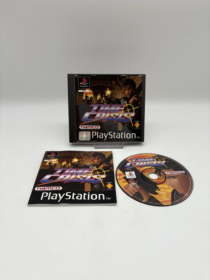 Time Crisis - G-Con45 - Gun - Sony PlayStation 1 - PS1 - OVP + Anleitung