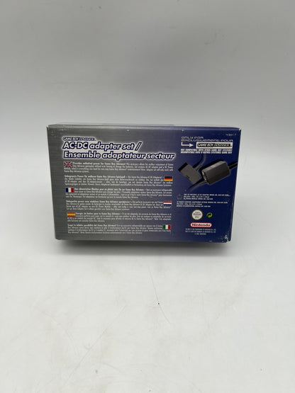 Nintendo GameBoy Advance AC-DC Adapter Set Netzteil Kabel in OVP GBA