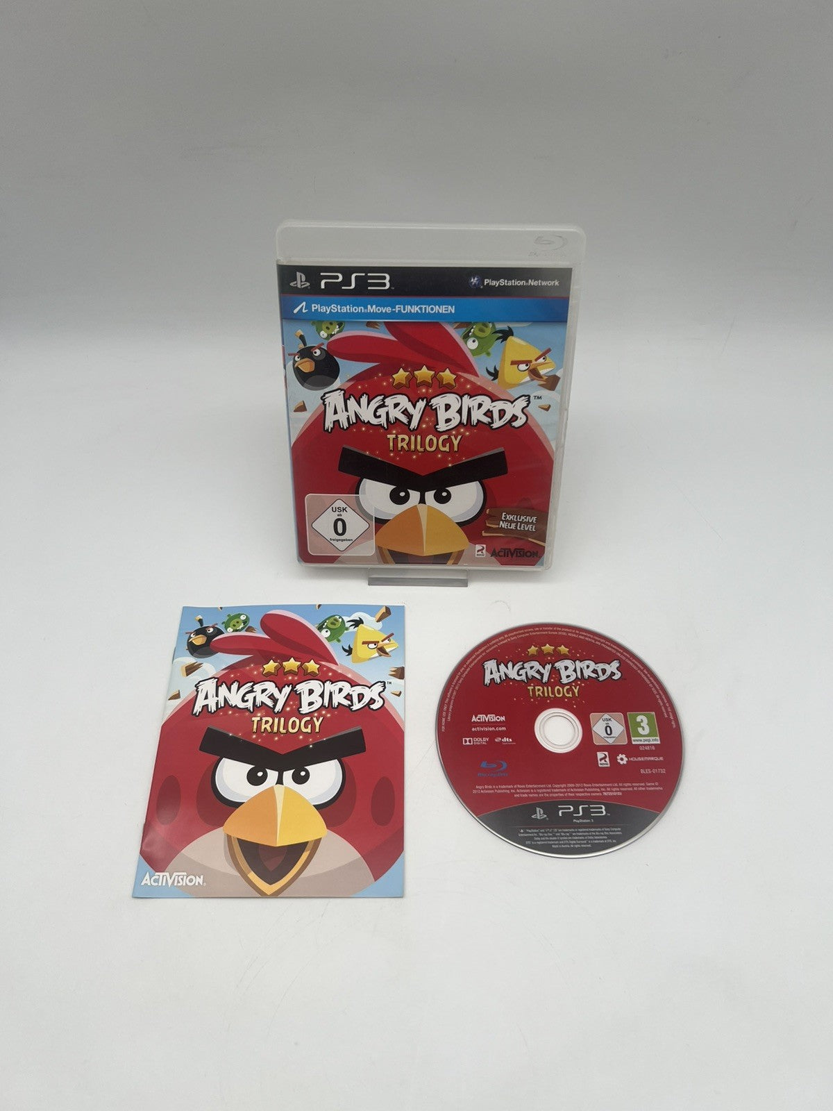 Angry Birds Trilogy - Sony PlayStation 3 - PS3 - OVP + Anleitung