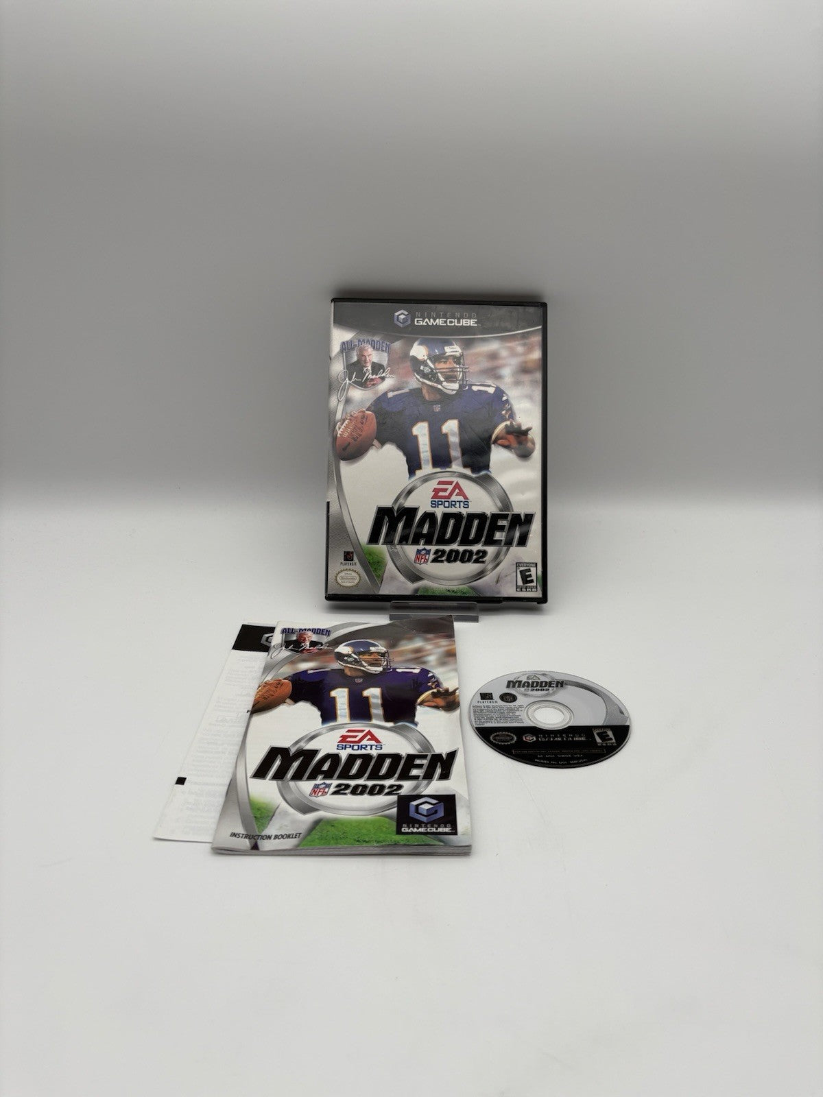 Madden NFL 2002 - Nintendo GameCube - OVP + Anleitung - NTSC-U/C