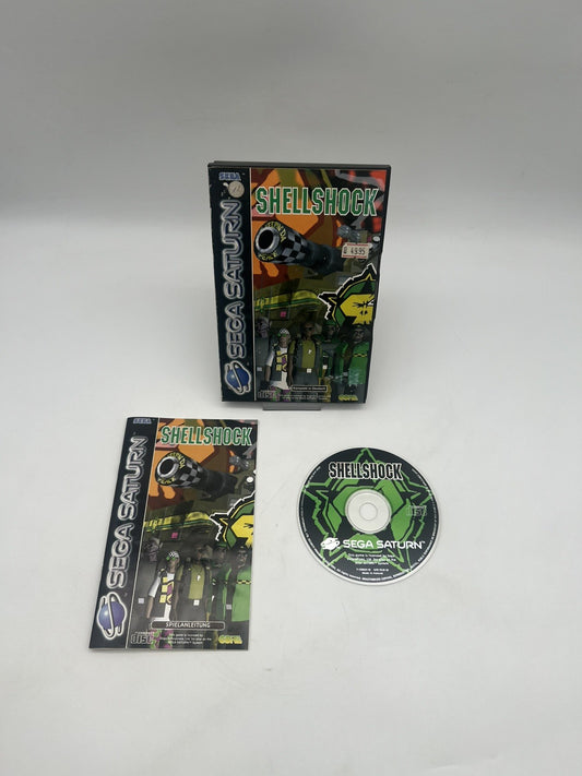 Shellshock - Sega Saturn - OVP + Anleitung - Shell Shock