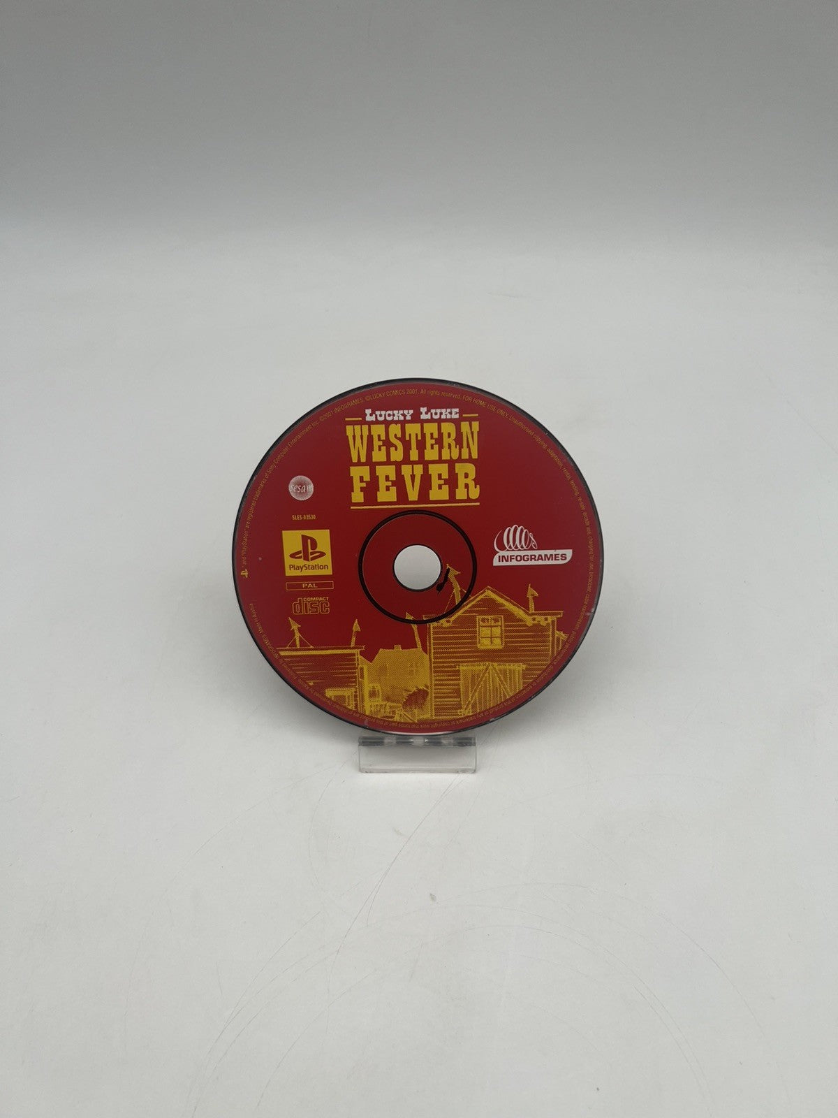 Lucky Luke Im Westernfieber - PlayStation 1 - PS1 - Nur CD
