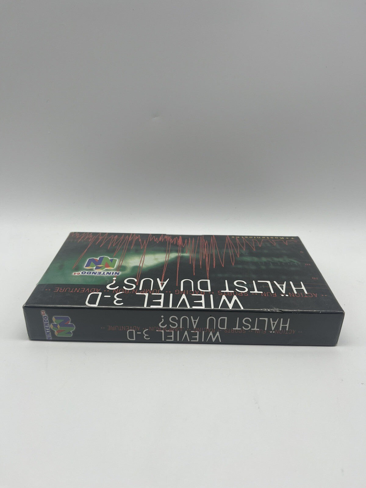 VHS Nintendo 64 N64 Demo OVP Wieviel 3-D hältst du aus ? Promo Merchandise NEU