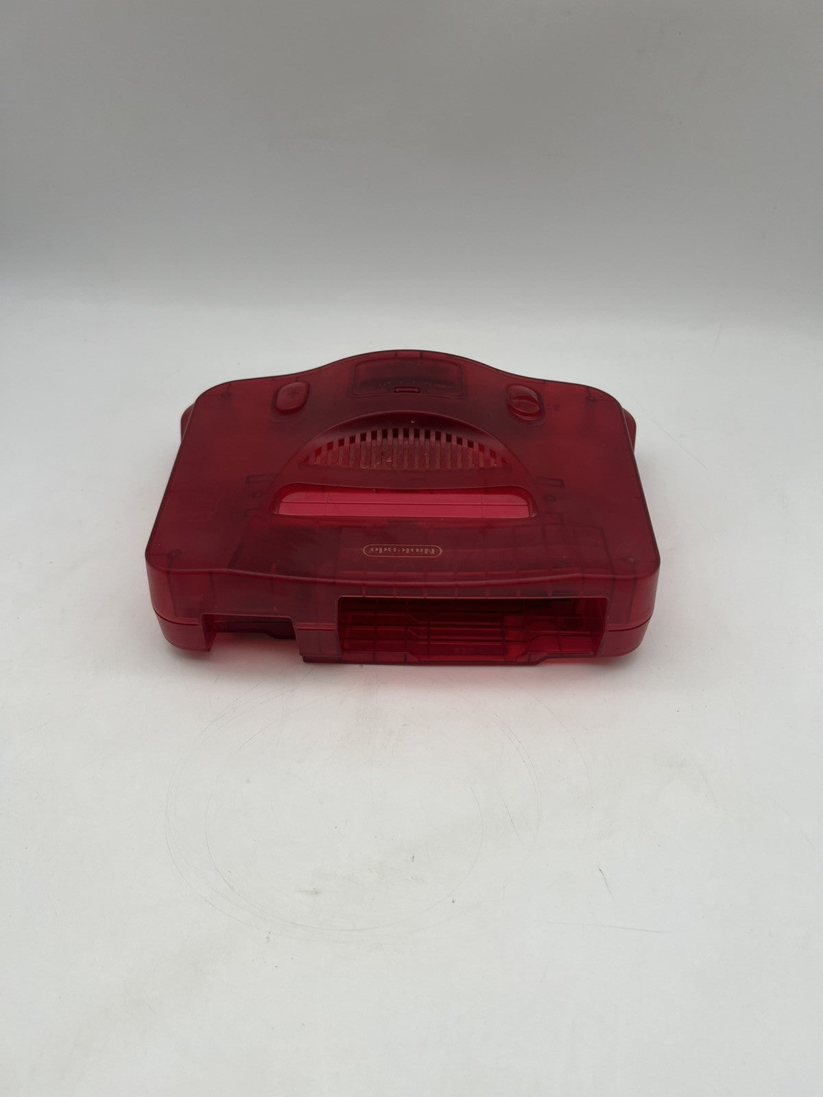 Nintendo 64 N64 Konsole - Watermelon Wassermelone rot Transparent - Nur Konsole