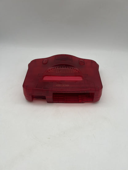 Nintendo 64 N64 Konsole - Watermelon Wassermelone rot Transparent - Nur Konsole