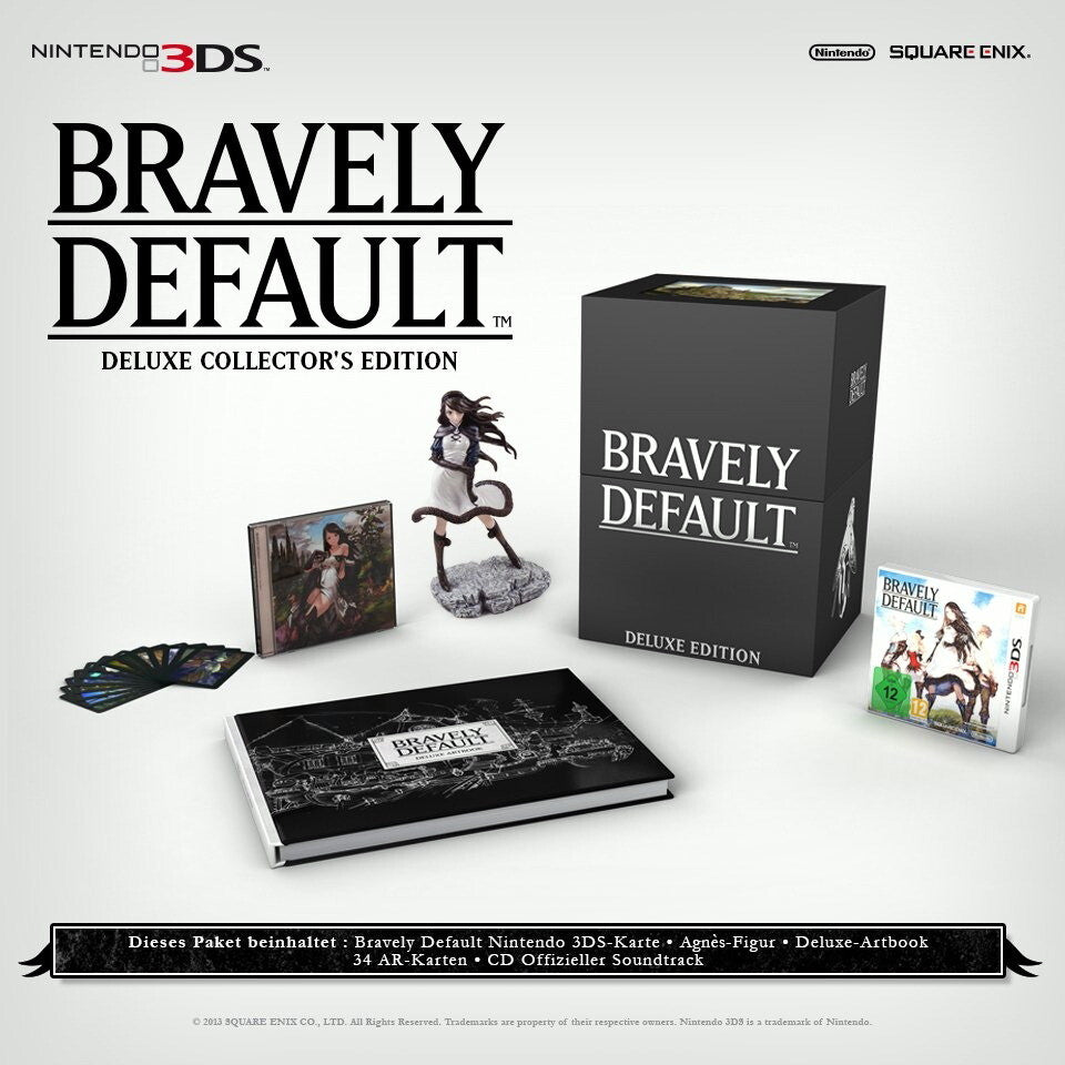 Bravely Default - Deluxe Collector's Edition - Nintendo 3DS - NEU & Sealed