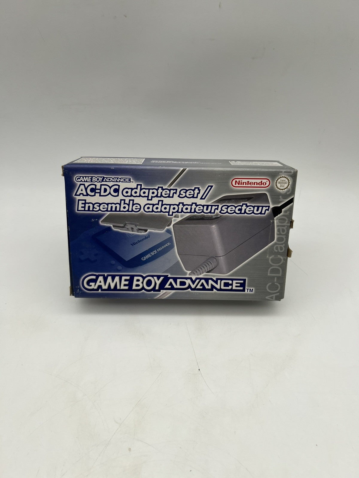 Nintendo GameBoy Advance AC-DC Adapter Set Netzteil Kabel in OVP GBA