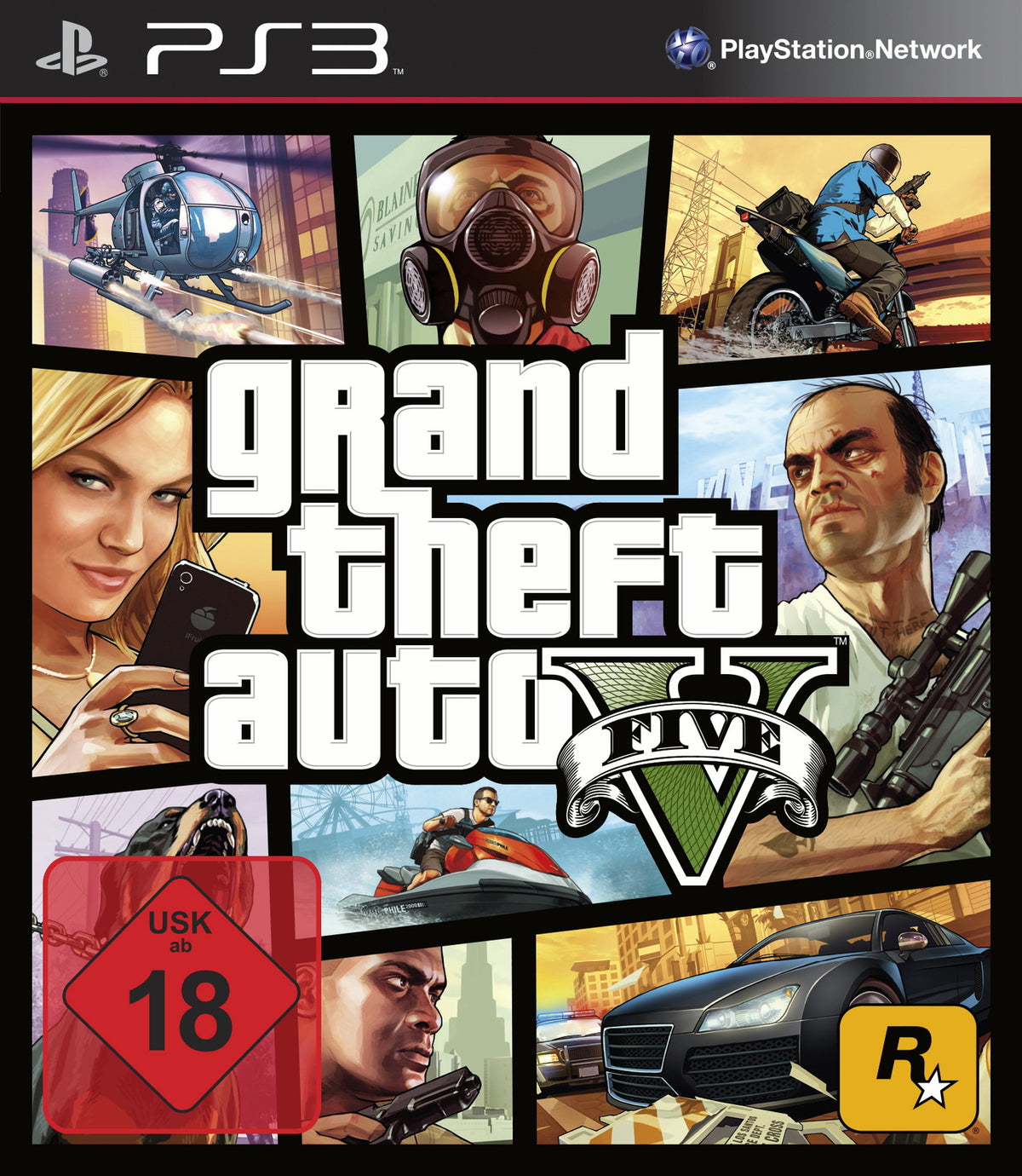 Grand Theft Auto V - GTA 5 - Sony PlayStation 3 - PS3 - OVP + Anleitung