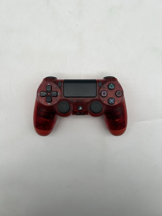 Sony PlayStation 4 PS4 Dualshock 4 Controller Red Crystal Original Rot Wireless