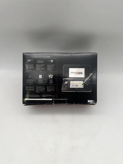 Nintendo 3DS - Leerkarton - Nur OVP - Ohne Konsole - Cosmos Black - Schwarz